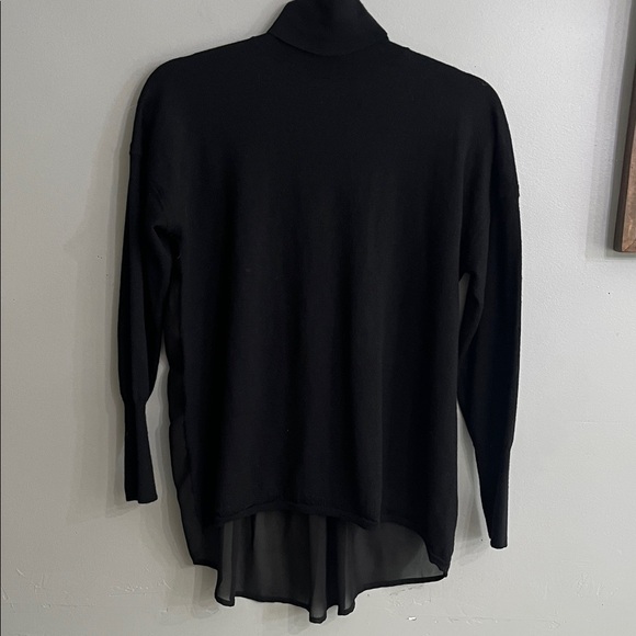 Black Turtleneck Sweater - Picture 1 of 7